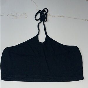 Princess Polly Women's Black Halter Bralette Crop Top | 6